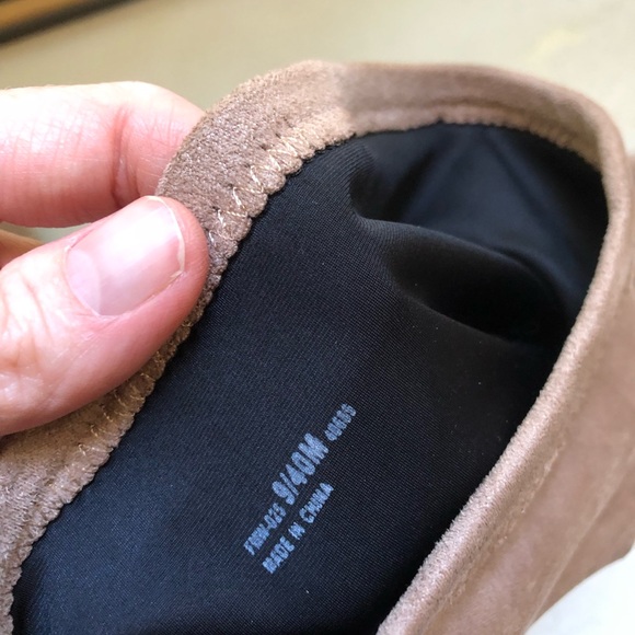 Chinese laundry NWOT suede tan over the knee boots - Picture 5 of 8